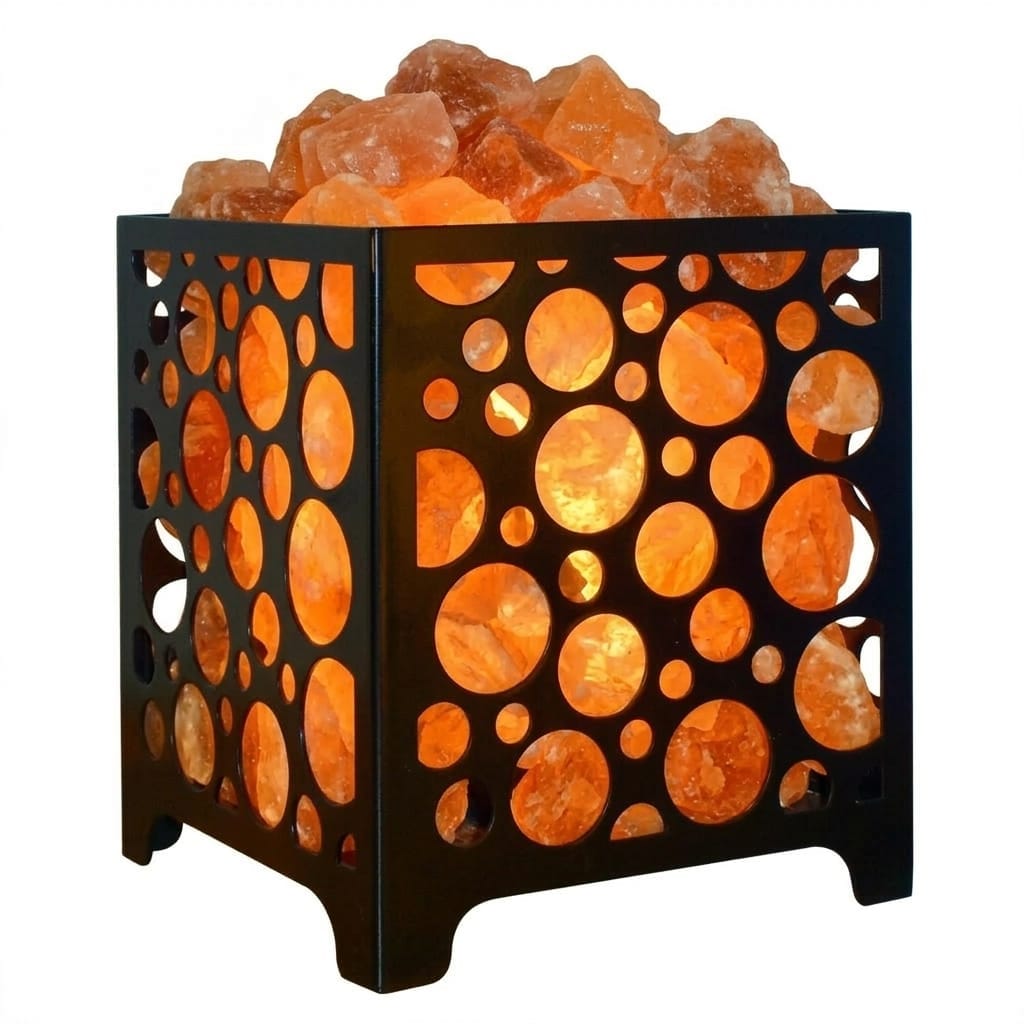 Salt Basket Lamp